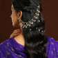 Ruby Raang Gold Pearl Ear Chains (set of 2) | Swadesiicart