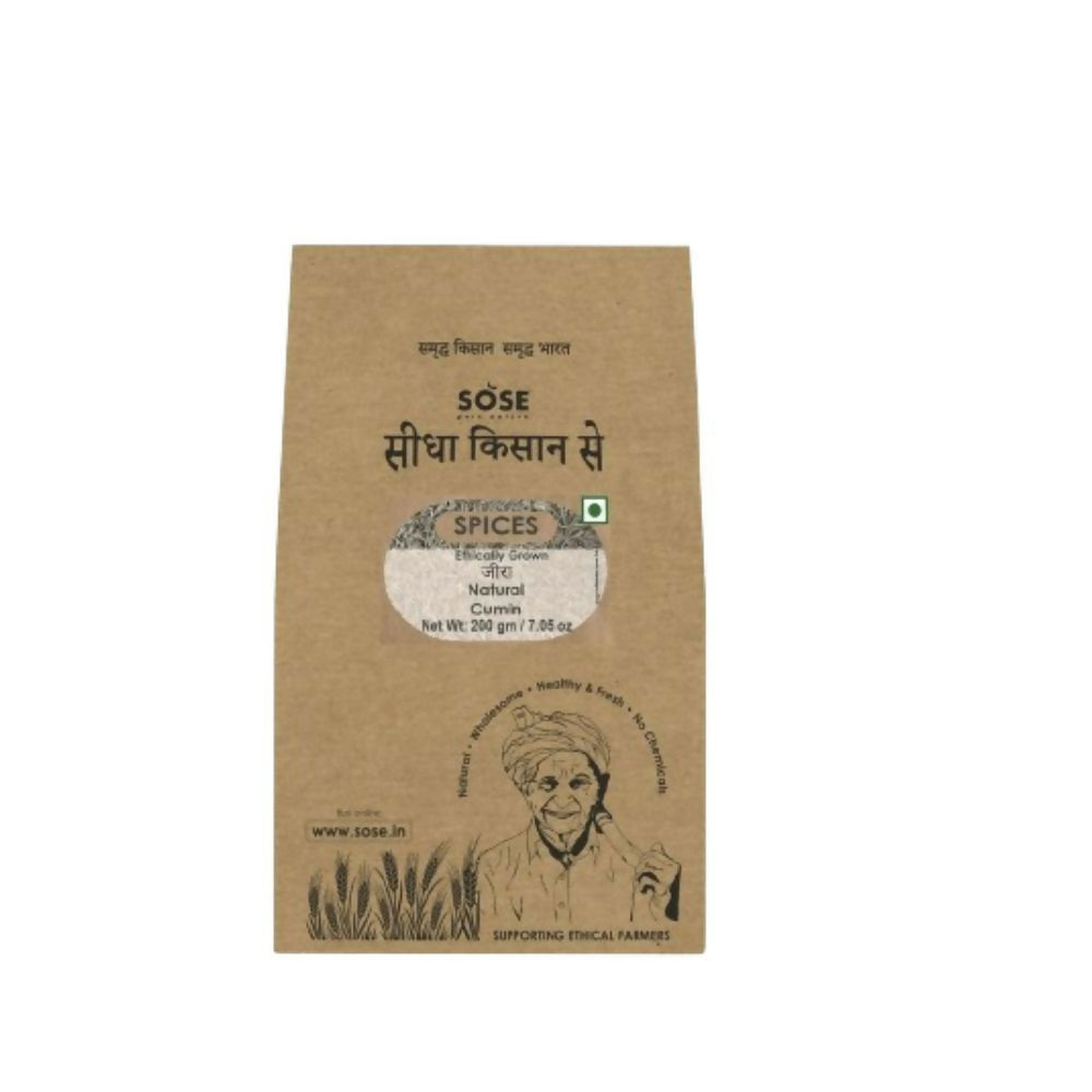 Gir Sidha Kisan Se Natural Cumin Whole (Jira) | Swadesiicart