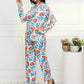 Myshka Women Multi Printed Romantic Florals Co-Ords - Swadesiicart