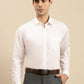 Ramraj Cotton Mens Full Sleeve White Shirt Plus Size - Cool Cotton | Swadesiicart
