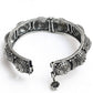 Mominos Fashion Kamal Johar Oxidised Silver-Plated Handcraft Bracelet