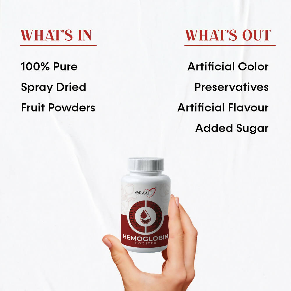Oraah Hemoglobin Booster - Swadesiicart