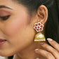 Nuyug 22k Gold-Plated Jhumkas | Swadesiicart