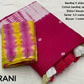 Rani Chanderi Cotton Block Print Saree with Unstitched Blouse - Hiral Fashion | Swadesiicart