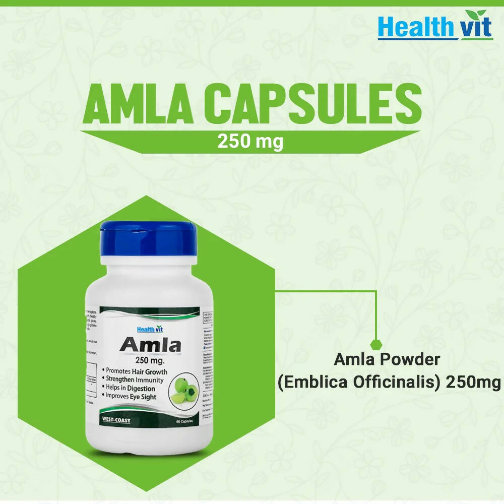Healthvit Amla Capsules - Swadesiicart