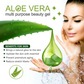 LA Organo Aloe Vera Gel for Face & Hair Moisturization and Papaya Skin Whitening Cream Combo | Swadesiicart