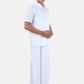 Ramraj Cotton Mens 100% Cotton Half Sleeve White Shirt | Swadesiicart
