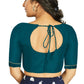 Aastha Fashion Women's Teal Art Silk Designer Party Wear Readymade Blouse