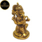 Tamas Brass Lord Ganesha Idol | Golden Finish | Home & Office Temple - Swadesiicart
