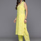 Ahalyaa Women's Traditional wear Kurta Set - Yellow | Swadesiicart