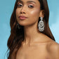Diamond Chand Earrings- Ruby Raang | Swadesiicart