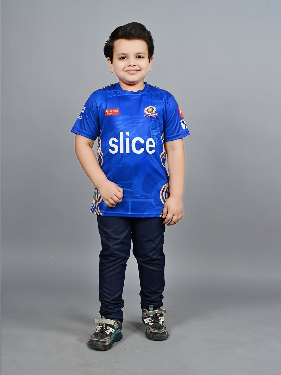 Baesd Kids MI Ipl, T20 Cricket Jersey T-shirt | Swadesiicart