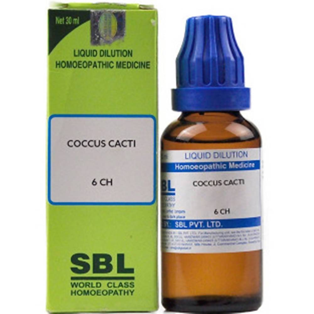 SBL Homeopathy Coccus Cacti Dilution | Swadesiicart