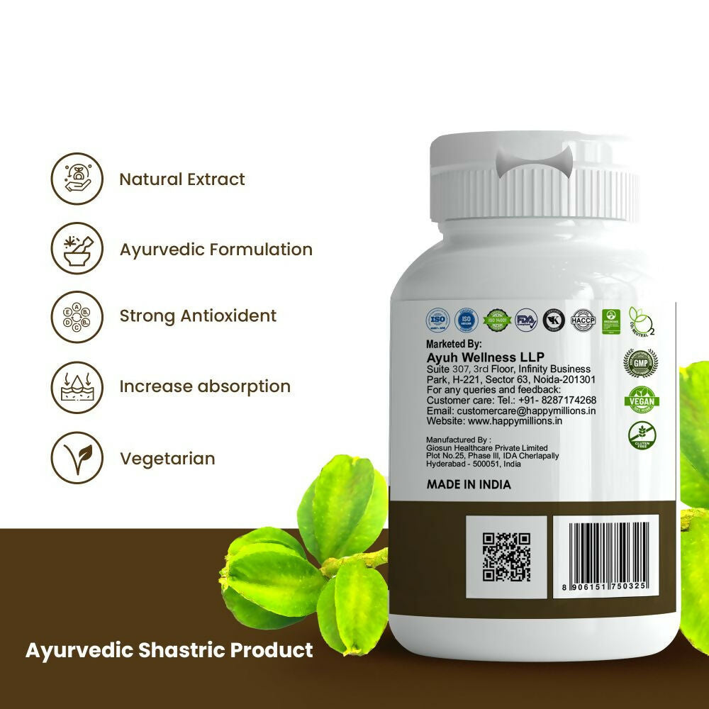 HappyMillions Arjuna Tablets | Swadesiicart