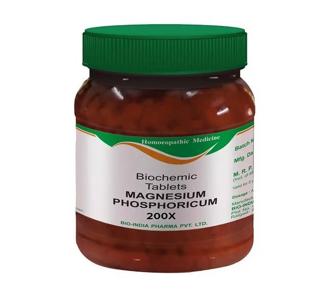Bio India Homeopathy Magnesium Phosphoricum Biochemic Tablets | Swadesiicart