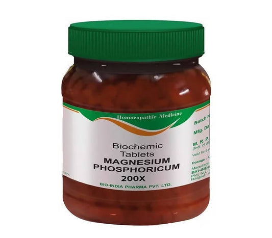 Bio India Homeopathy Magnesium Phosphoricum Biochemic Tablets | Swadesiicart
