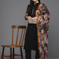 Ahalyaa Women Regular Sequinned Kurta with Trousers & With Dupatta - Black Color | Swadesiicart
