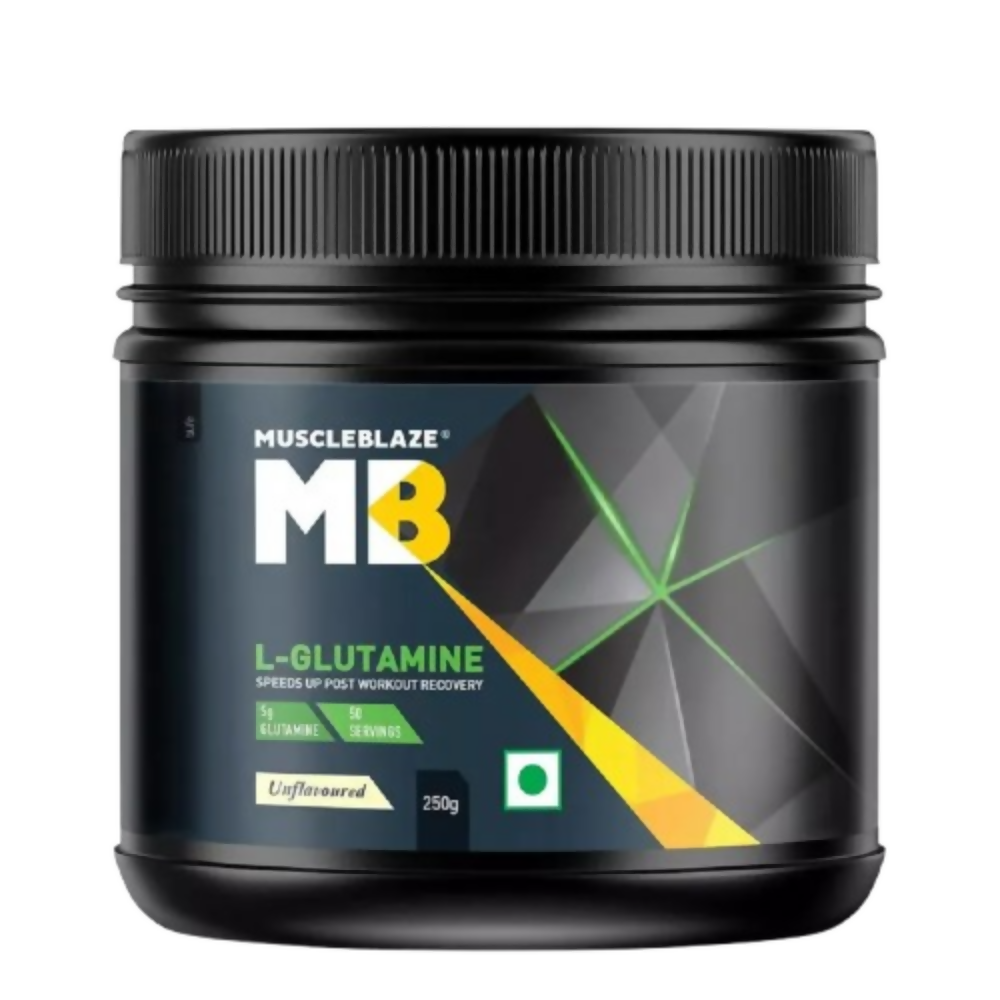 MuscleBlaze L - Glutamine Unflavored | Swadesiicart