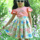 LH Luxury Fashion Liana Girls Tee & Skirt Set – Stylish & Comfortable Kids Co-ord - Swadesiicart