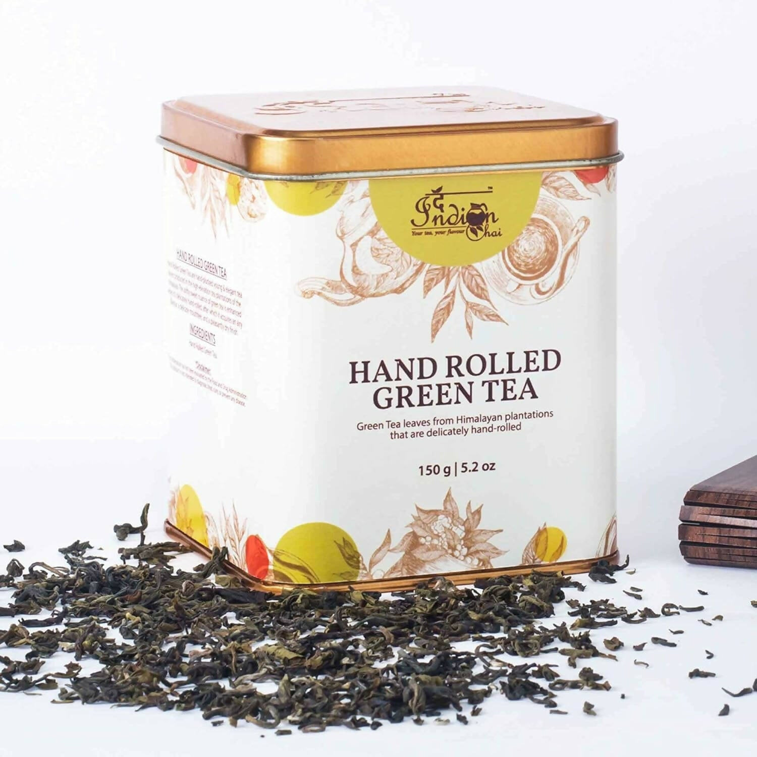 The Indian Chai - Hand Rolled Green Tea | Swadesiicart