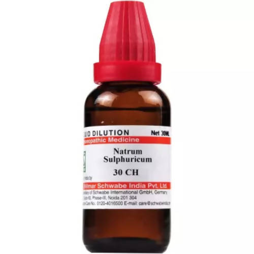 Dr. Willmar Schwabe India Natrum Sulphuricum Dilution - Swadesiicart