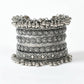 Mominos Fashion Joharkamal Oxidised Silver-Plated Ghungroo Handcraft Bracelet - Design 025 - Mominos Fashion