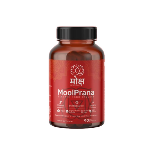 Moksha Botanicals Moolprana Capsules | Swadesiicart
