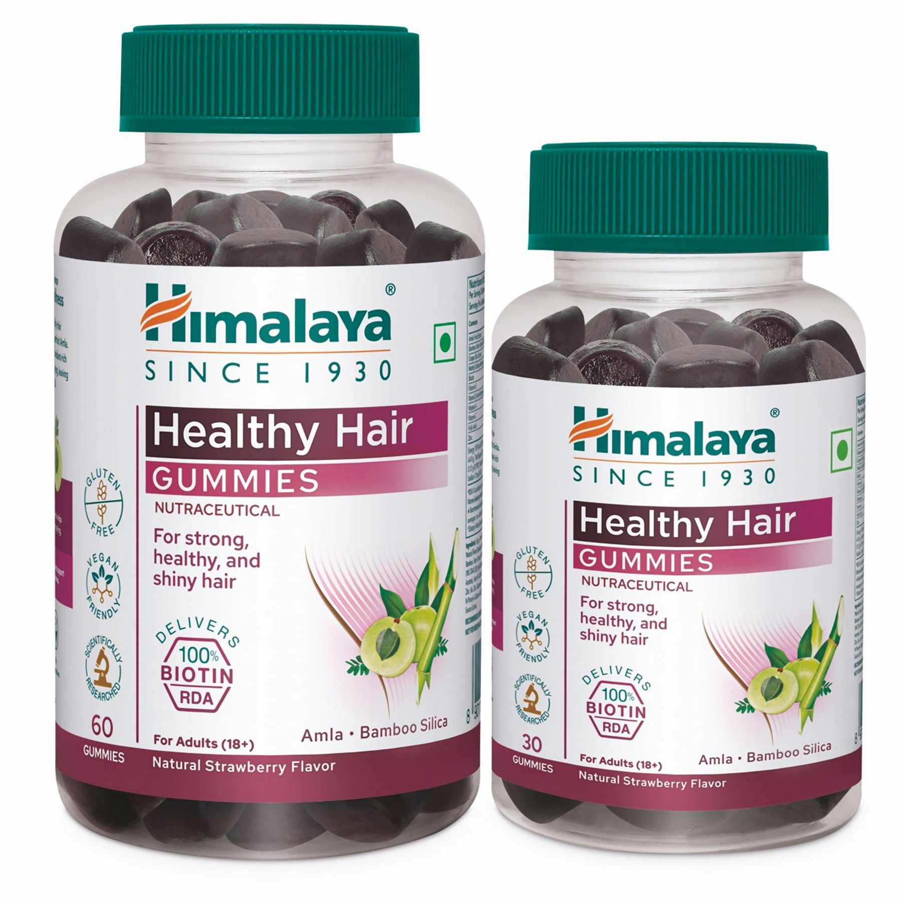 Himalaya Herbals Healthy Hair Gummies - Swadesiicart