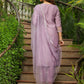Janasya Lavender Silk Blend Solid Kurta,Bottom & Dupatta | Swadesiicart
