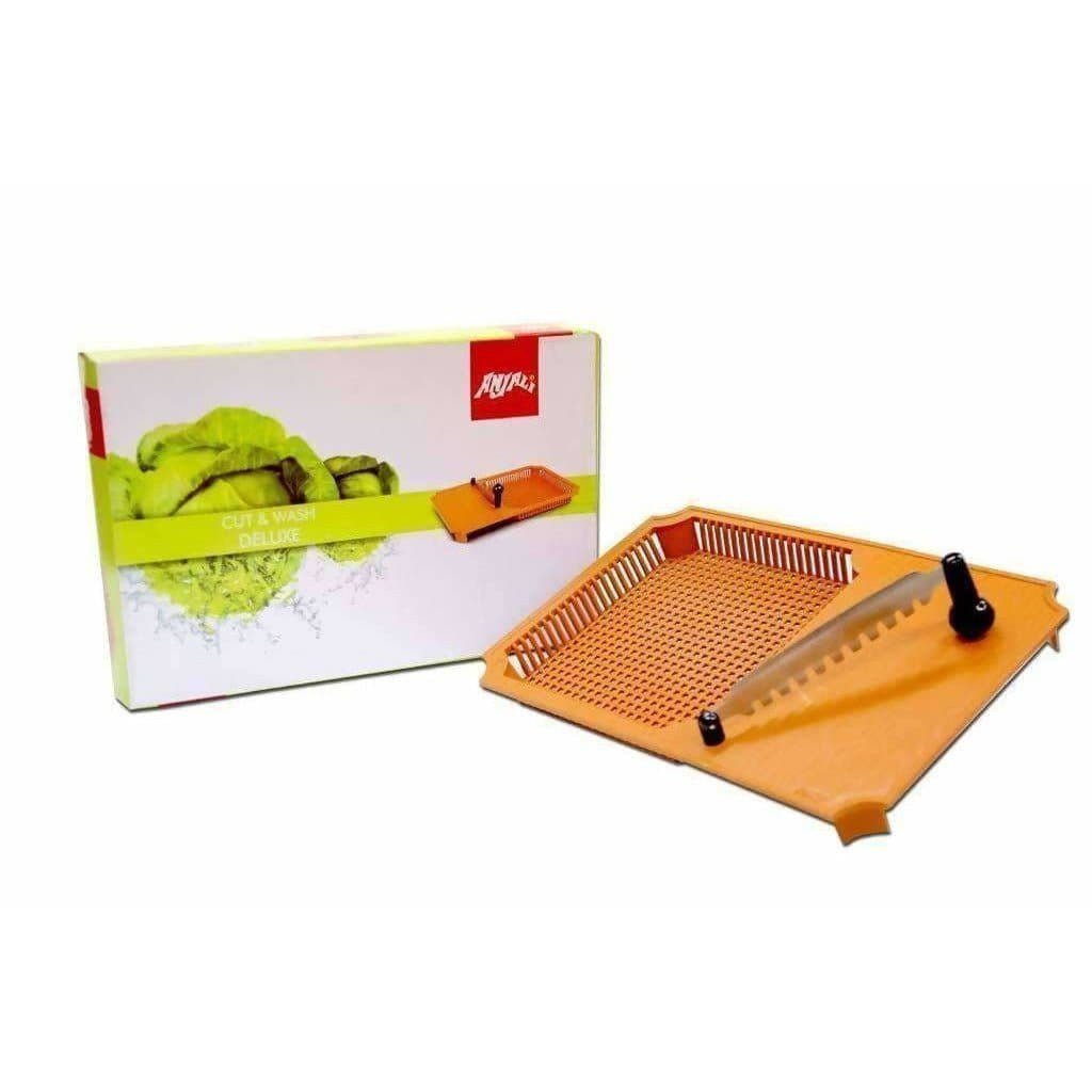 Anjali Cut & Wash Chopping Board For Vegetables - Chopping Knife - Swadesiicart