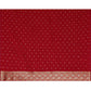 Joban Fashion Red Soft Pure Handloom Banarasi Silk Saree | Swadesiicart