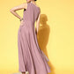 Ahalyaa Women's Traditional wear Dress - Mauve | Swadesiicart