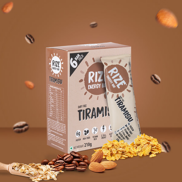 Rize Energy Bar Tiramisu - Swadesiicart