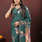 Lorenvalley Fashion Green Soft Paithani Silk Woven Design Copper Zari Meenakari Weaving Saree - Swadesiicart