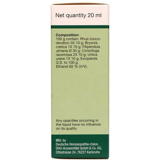 Dr. Willmar Schwabe Germany Rhus Toxicodendron Pentarkan Ptk. 73 Drops | Swadesiicart