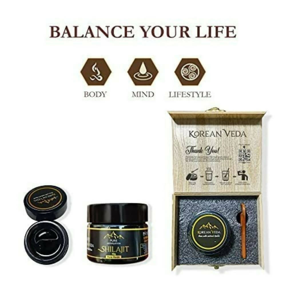 Korean Veda Pure Himalayan Sj Resin Form | Swadesiicart