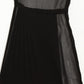 Ahalyaa Women's Black Georgette Gold Coated Ready to Wear Saree | Swadesiicart