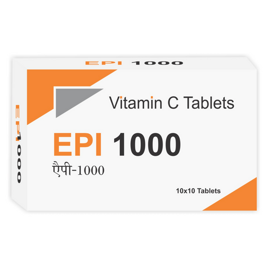 Epi 1000 - Vitamin C - Tablets For Skin Lightening Rejuvenation & Anti-Aging - Swadesiicart