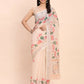 Shree Shyam Fashion Linen Cotton Peach Saree