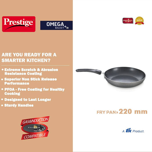 Prestige Aluminium Omega Select Plus IB Non-Stick Fry Pan - Swadesiicart