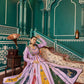 AI Fashion Lavender Poly Maska Silk Designer Navratri Lehenga Choli Collection