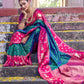 Anaita Rama Soft Silk Woven Saree With Blouse