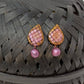 Terracotta Studs With Drops