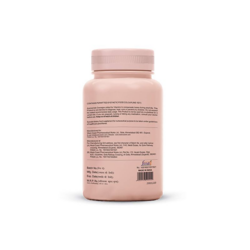 SheNeed Prenatal Vitamins Tablets Provides Nutrients Needed | Swadesiicart