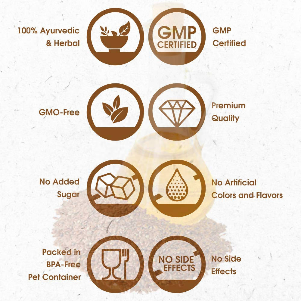 Krishna's Herbal & Ayurveda Flaxseed Oil | Swadesiicart
