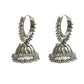 Mominos Fashion Johar Kamal Oxidised Silver-Plated Brass Finish Ghungroo Necklace with Earrings For Women - Swadesiicart
