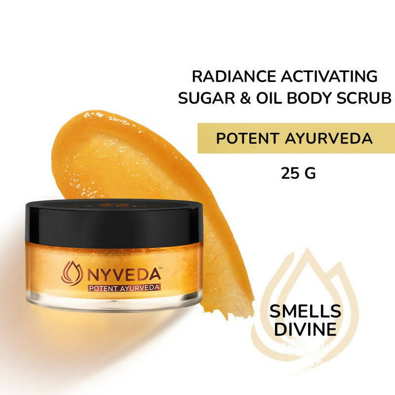 Nyveda Boost My Glow Radiance Activating Sugar Scrub | Swadesiicart