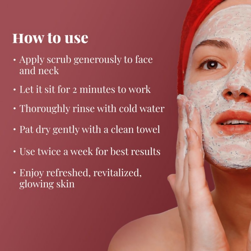 Earthraga HA + Retinol Face Scrub | Swadesiicart
