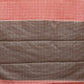 Red and Black Bamboo Cotton Saree with Checks Design No Blouse - Global Threads | Swadesiicart