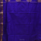 Red and Blue Paithani Silk Handloom Saree with Border and Body Buta Design - Global Threads | Swadesiicart